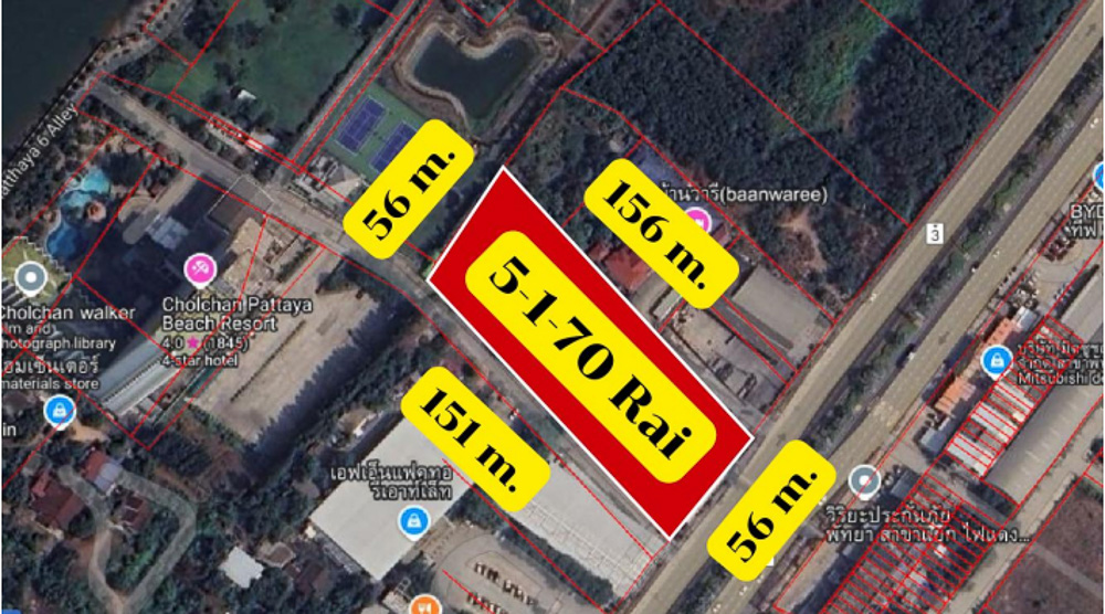 5.4-Rai for Sale Near Krating Lai Beach-4