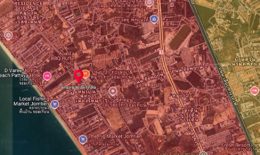 Land for Sale on Jomtien Second Road-2