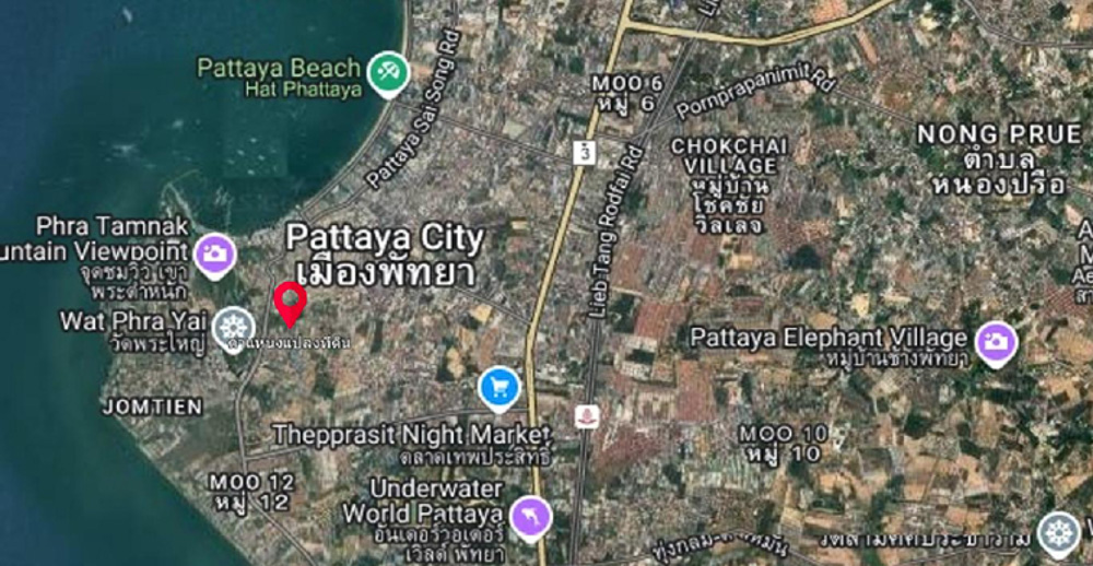Land Plot for Sale in Thappraya, Pattaya-1