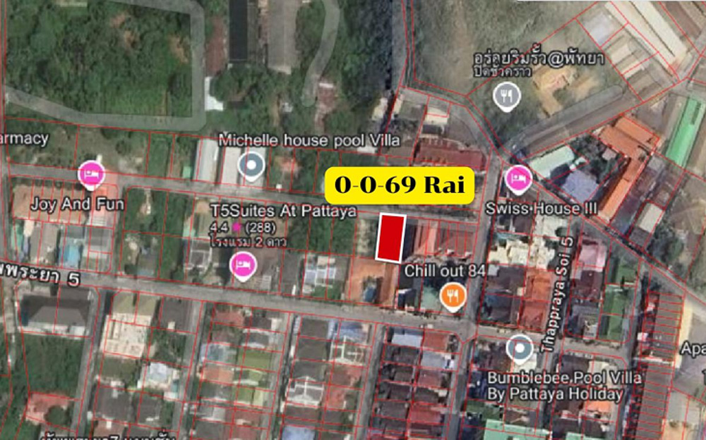 Land Plot for Sale in Thappraya, Pattaya-3