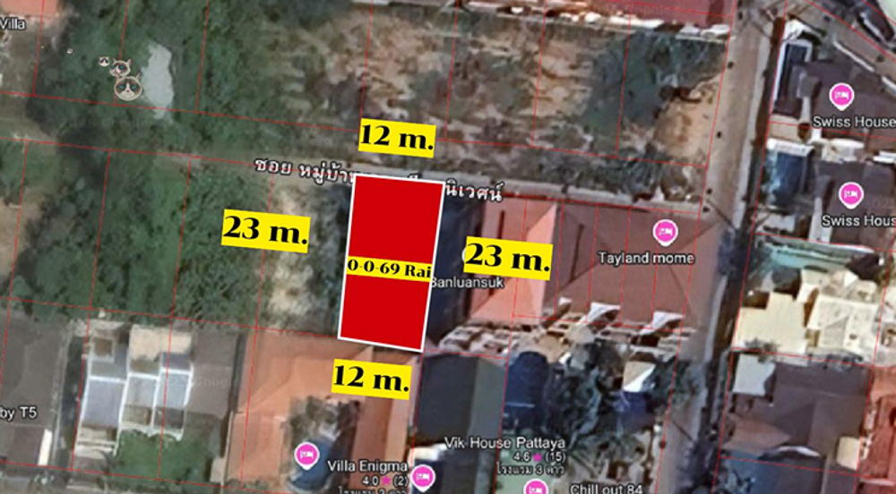 Land Plot for Sale in Thappraya, Pattaya-4