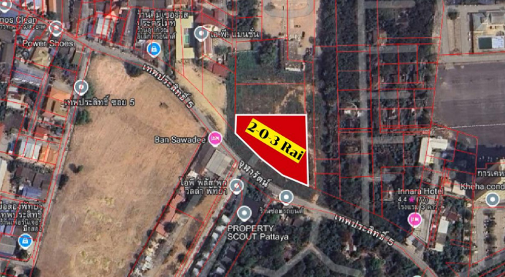 Land Plot for Sale in Thepprasit-3